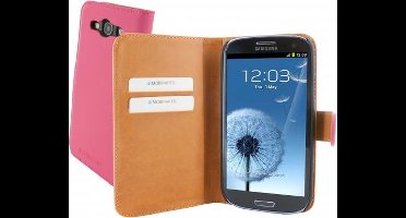 Mobiparts Premium Wallet Case Samsung Galaxy S3 Pink