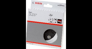 Bosch - Schuurplateau zacht, 125 mm