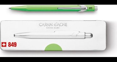 Caran d'Ache 849 Popline Balpen Fluo Groen