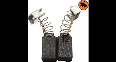 Koolborstelset voor Protool Boor 631147 - 5x8x12,5mm - Vervangt 627005