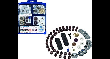 Dremel SC725 Multitool accessoireset - 70 EZ SpeedClic accessoires