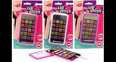 Girlz Lipgloss In Yphone On Blistercard 3-Ass.