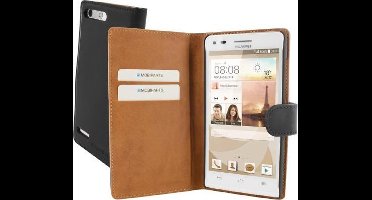 Mobiparts Premium Wallet Case Huawei Ascend G6 Black