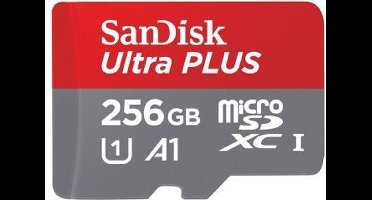 SanDisk MicroSDHC Elite Ultra 256GB 100MB/s incl adapter + 2Y rescue p + 1Y Magisto