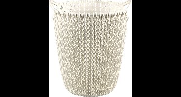 Curver Knit Papiermand - 7L - Vintage Wit