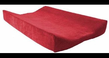 Jollein Deluxe - Aankleedkussenhoes badstof 50 x 70 cm - Rood