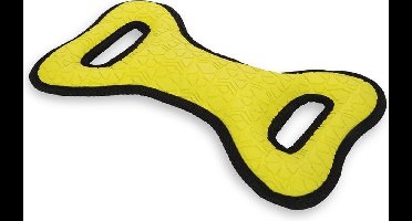 Beeztees Fetch Tug - Hondenspeelgoed - Blauw/Geel - 32x19x4 cm