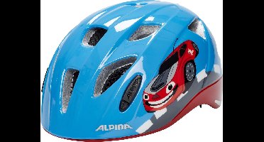 Alpina Ximo Flash Fietshelm Kinderen, red car Hoofdomtrek 49-54cm