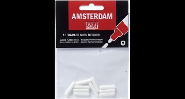 Amsterdam acrylmarker punten middel zakje van 10 stuks