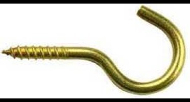 Gebu Schroefhaak 3.30X20/40 MESSING doos 100 stuks N 11 K 40