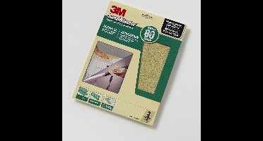 3M 60374 Sandblaster Schuurpapier Groen k80  - 3 st