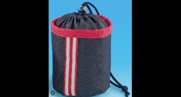 Nobby ruff-toy snackzakje zwart met rode streep - 1 ST