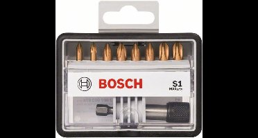Bosch - 8+1-delige Robust Line bitset S Max Grip 25 mm, 8+1-delig