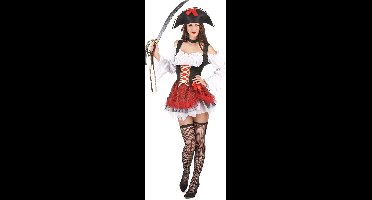 Vegaoo - Sexy piraten outfit met tule rok voor dames