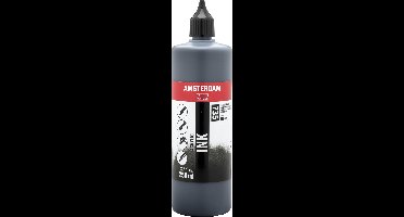 Amsterdam Acrylinkt Fles 250 ml Oxydzwart 735