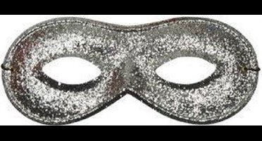 Oogmasker farfalla met glitterzilver