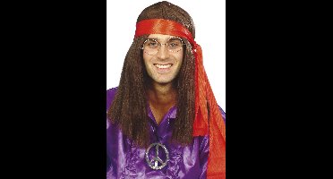 "Hippiekit voor mannen - Verkleedattribuut - One size"