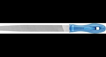 PFERD TOOLS 11216258 Werkplaatsvijl plat spits kap 3 inclusief ergonomisch vijlheft universeel voor fijne bewerking en