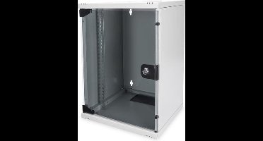 Digitus DN-10-09U 10inch-wandkast 9 HE Grijs-wit (RAL 7035)