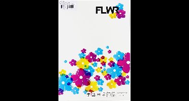 FLWR - Labels / FLWR 4 stickers per A4 / / Geschikt voor FLWR