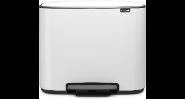 Brabantia Bo Prullenbak - 36 liter - 1 vak - White