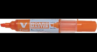 Pilot V-Board Master markeerstift 1 stuk(s) Oranje Beitelvormige punt