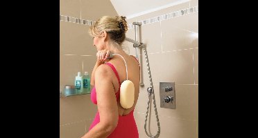 Badspons op buigbare metalen steel 61 cm