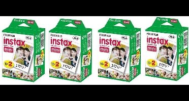 Fujifilm Instax Mini Film - 4 x 20 stuks