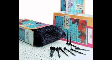 Afdeknet vijver 4 x 5 meter