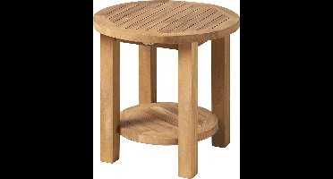 Teak bijzettafel _tuin_ tuintafel - tafel - buiten - Brulo 50*50