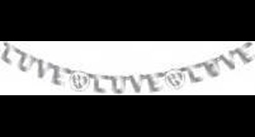 Letterslinger Love Zilver