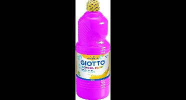 Giotto Schoolverf Kant-en-Klaar Magenta 1L - Makkelijk Afwasbaar