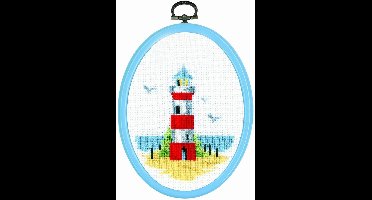 Sea Bath - kruissteekpakket met telpatroon Vervaco 44257