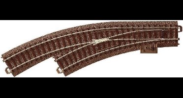 H0 Trix C-rails 62671 Gebogen wissel, Links 1 stuk(s)