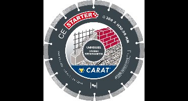 Carat CE STARTER Diamantzaag universeel 350x25,4mm - CES3504000