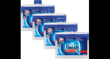Finish Integrale Machinereiniger Regular Vaatwasser - 4x 250 mL - Voordeelverpakking