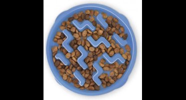 Slo Bowl Fun Feeder Notch Blue