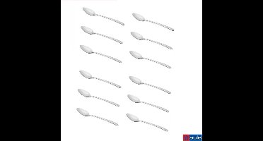 Sola Ibiza 12 Dessertlepels Chroomstaal 18/0 | 10 jaar garantie | Tafelen | Dessert | Bestek | Servies