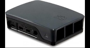 Officiële Raspberry Pi 4 behuizing Zwart-Grijs