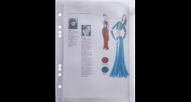 EXXO-HFP #33960 - A5 Ringbandtas met schuifrits - Universele ponsing - 10 stuks (1 pak @ 10 stuks)