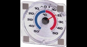 Westmark Raamthermometer, meetbereik van -50 °C tot 50 °C, kunststof, wit/rood/blauw, 52122280