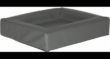 Topmast Loungebed Hondenkussen Leatherlook Antraciet 85 x 70 cm