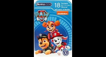Dermo Care - Pleister Blik - Paw Patrol - 18 stuks