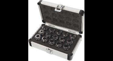 HBM 15 Delige ER 25 Spantangenset