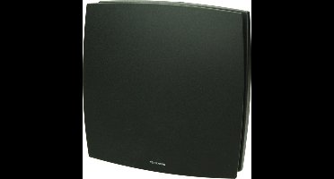 MECHANISCHE VENTILATOR COVER (9X12-DIA 125) 92B (ZWART)