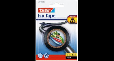 Tesa Isolatietape Zwart - 10 m x 15 mm