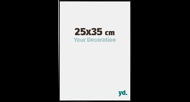 Your Decoration - Fotolijst 25x35 cm - Aluminium - Zwart Mat - Kent