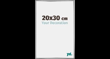 Your Decoration - Fotolijst 20x30 cm - Aluminium - Platina - Kent