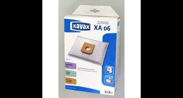 Xavax Stofzuigerzak XA 06 /Doos 4 stuks + 1 filter