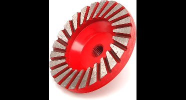 HBM 100 mm Diamantschuurkom voor 125mm Natte Haakse Slijper